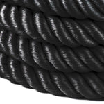 DBX Bushido Battle Rope for Cross Training 35mm 12M fekete ropes, training equipment