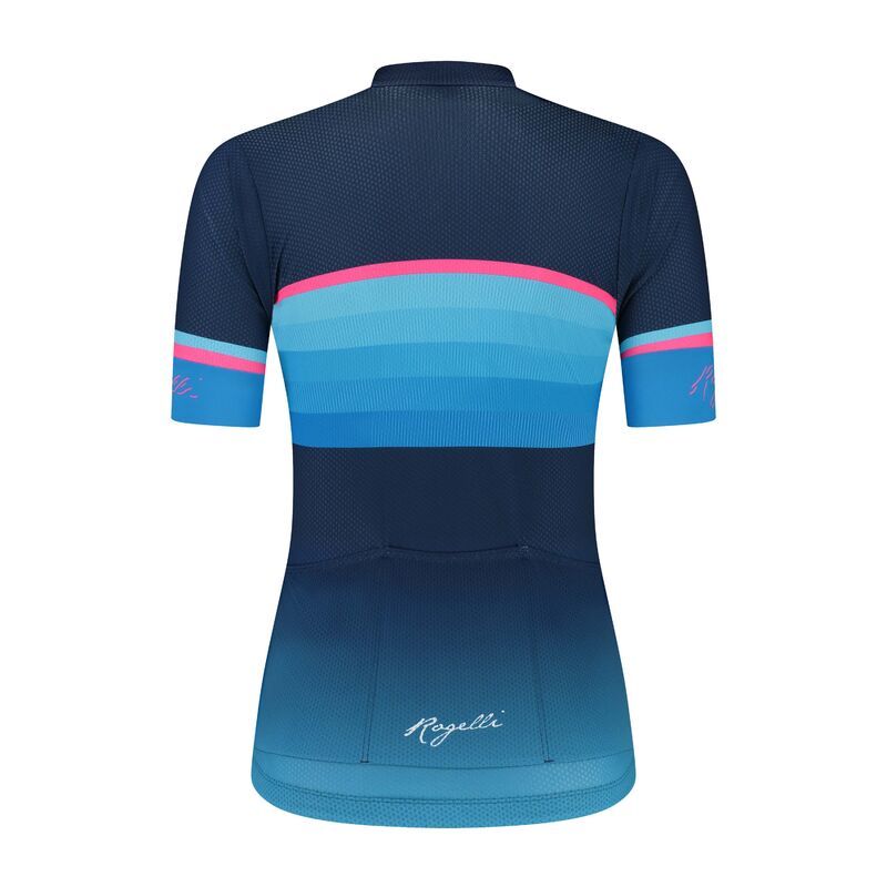 Rogelli IMPRESS II women's t-shirt blue- 2XL rózsaszín póló
