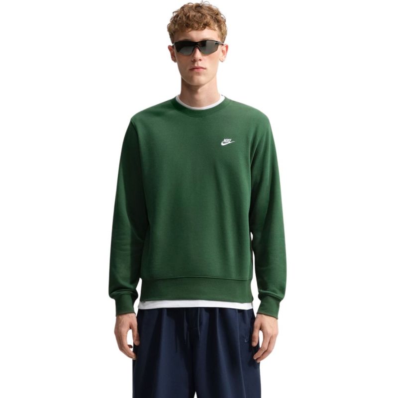 Nike Club FT men's sweatshirt green 323 2XL zöld pulóver 1608892XL