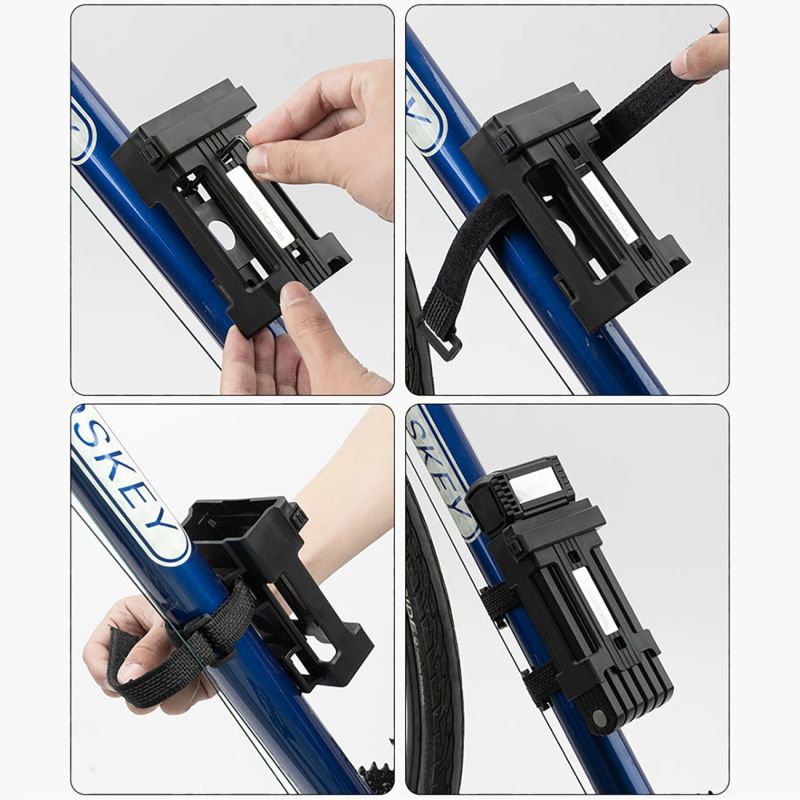 Rockbros Folding Bike Lock with Key - Black