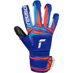 Reusch Attrakt Infinity Evolution NC Goalkeeper Gloves Blue-Black 5670725 fekete kapuskesztyű
