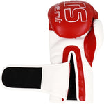 MASTERS FIGHT EQUIPMENT MASTERS RPU-KM-1 Boxing Gloves 10 oz niebiesko - białe kesztyű 01433-1002