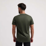Rogelli PROMOTION T-shirt Army Green 2XL zöld póló