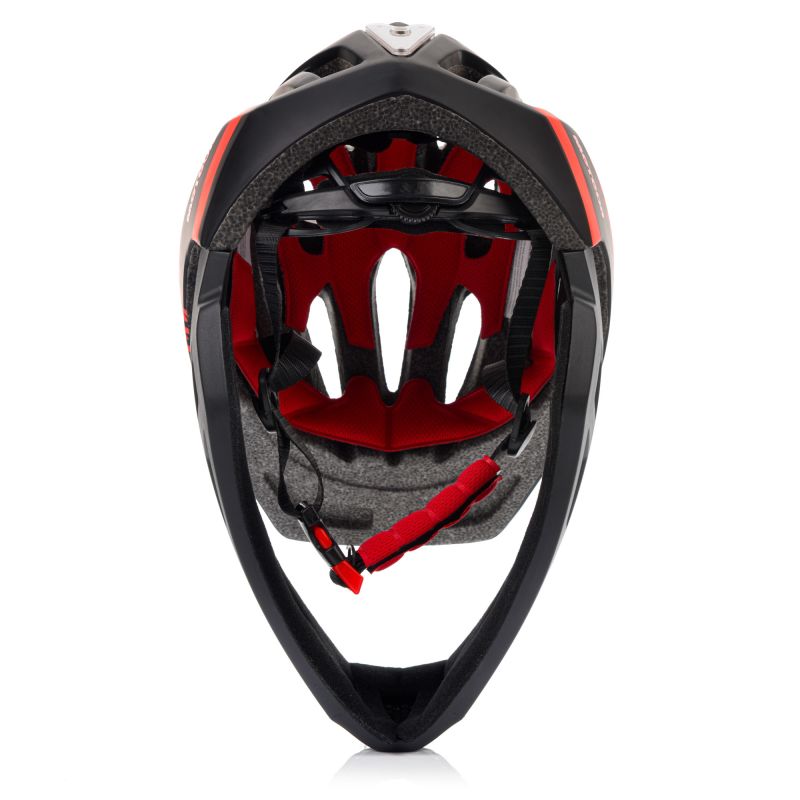 Meteor Lupus S Full-Face Bike Helmet 48-52 cm Black/Red uniw sisak 17893