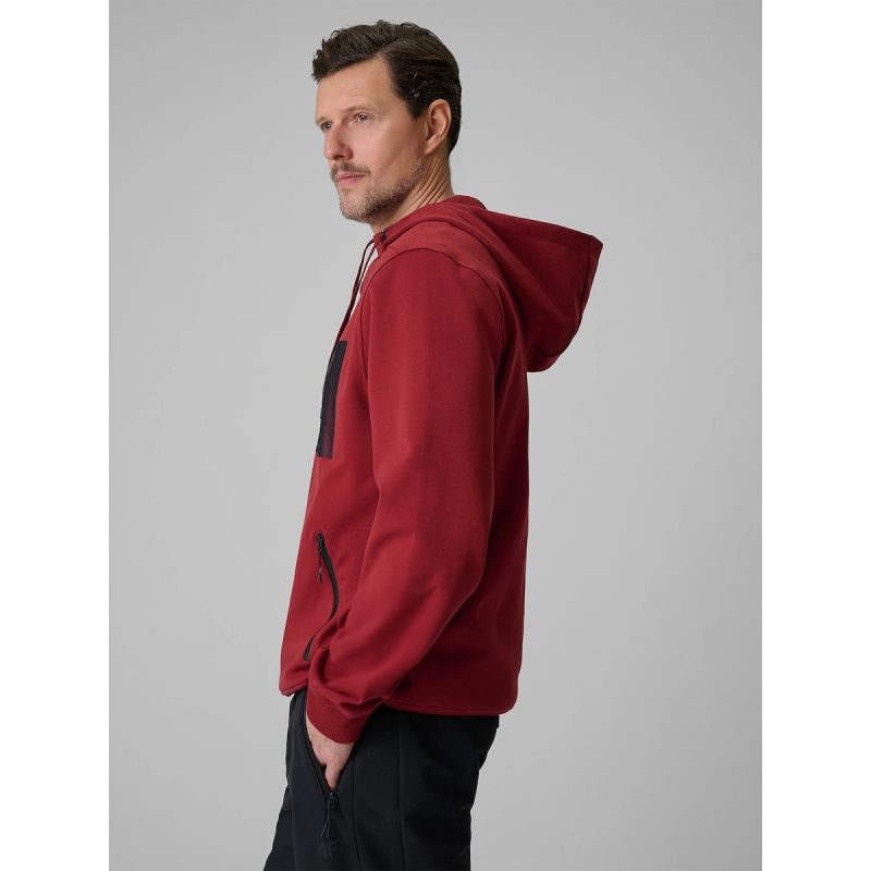 4F Men's regular hooded sweatshirt pulóver 4FRSS26TSWSM2975-61S