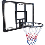Enero BASKETBALL BACKBOARD WITH RIM 43CM ORKAN fekete boards
