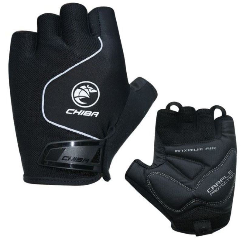 CHIBA COOL AIR gloves black fekete kesztyű