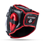 DBX Bushido Boxing helmet with polycarbonate mask - Hannibal helmets, masks, martial arts equipment