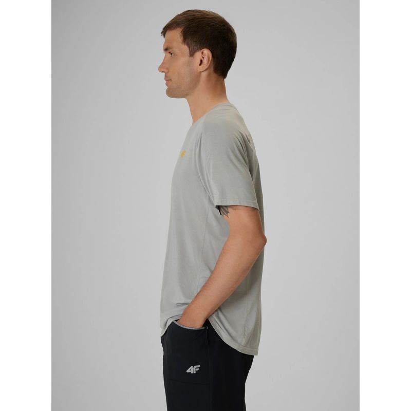 4F Men's regular quick-drying trekking T-shirt póló