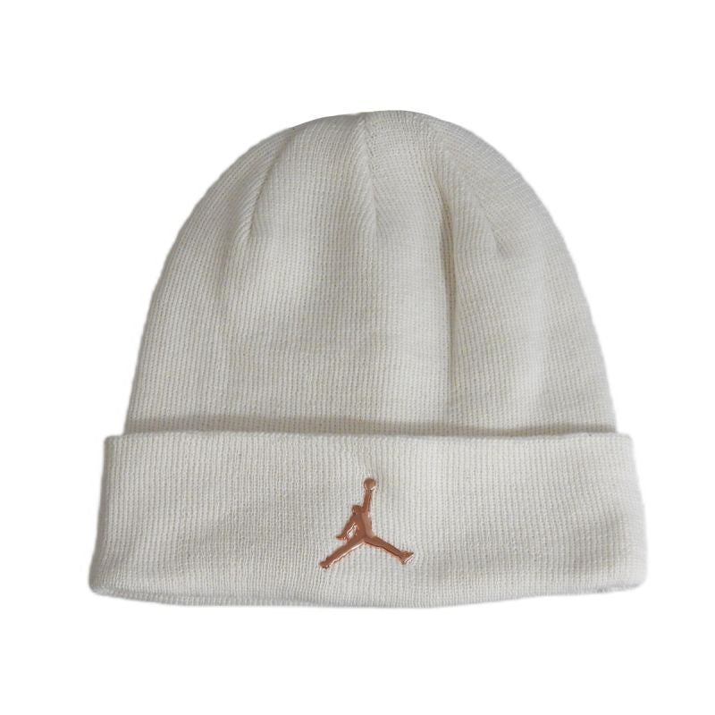 AIR Jordan Cuffed Beanie White - uniwersalny hats