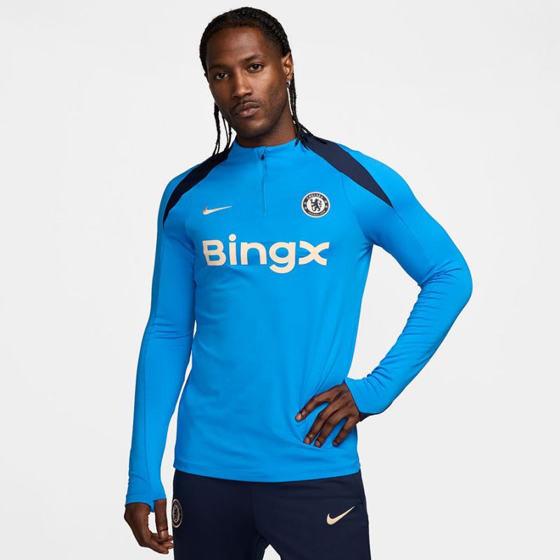 Nike Chelsea FC Strike Drill Top M FN9831-436 sweatshirt Pulóver