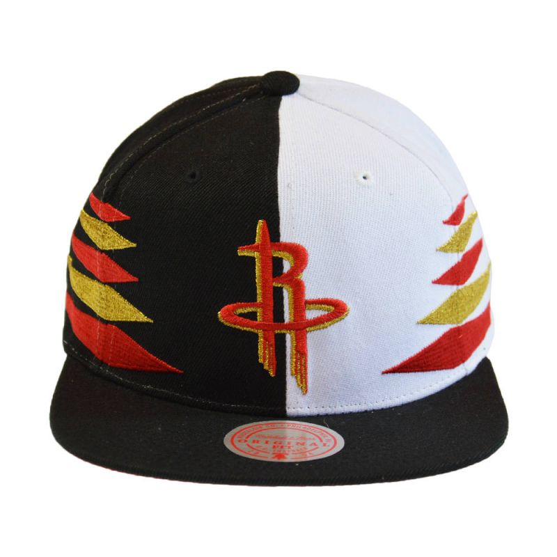 Mitchell & Ness NBA Diamond Cut Houston Rockets Cap - HHSS1093-HROYYPPPBKWH uniwersalny baseball sapka