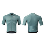 Rockbros 15120014017 ROAD TO SKY men's cycling jersey, short sleeve, M - gray-blue m \ niebieski póló
