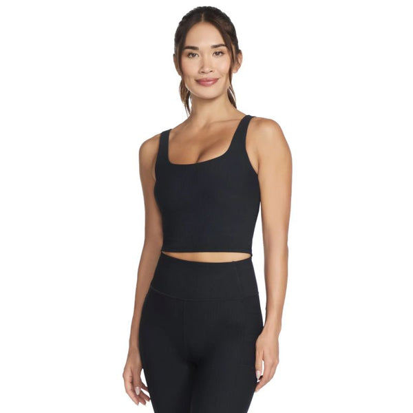 Skechers Go Flex Rib Longline Bra BR1-BLK Black L General