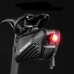 Rockbros B59 Bicycle Saddle 1.5L - Black fekete táska