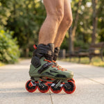 Na1601 Slayd Green Slalom Roller Skates Size 46 Nils Extreme zöld utcai cipő