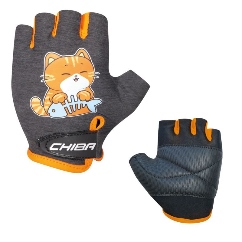 Caterpillar CHIBA COOL KIDS children's gloves, black cat, size fekete kesztyű SI3050518CCC-2