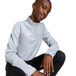 adidas Entrada 26 Training Top light gray kids sweatshirt JZ6637 104cm pulóver