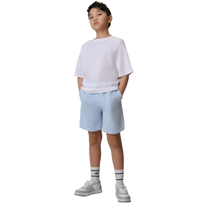 4F Boy's CAS M780 light 34S kék short 4FJWSS26TSHOM78034S