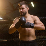 DBX Bushido MMA Sparring Gloves - Black Dragon - Valor Series fekete kesztyű