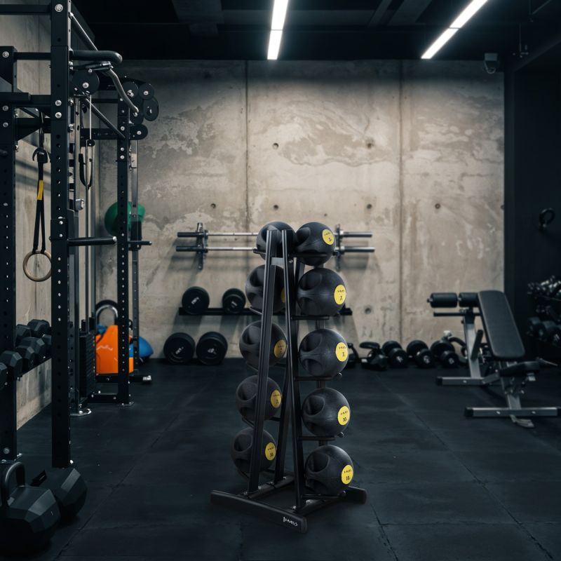 HMS Str41 Commercial Medicine Ball Stand póló 17-62-132