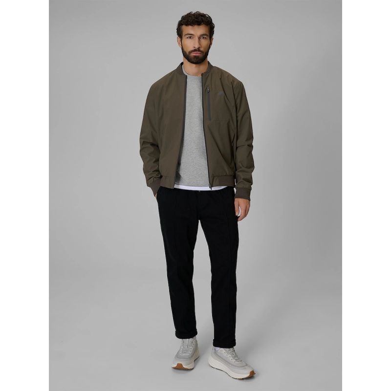 4F Men's regular sweatshirt without hood férfi kapucnis pulóver 4FRMM00TSWSM3059-27M