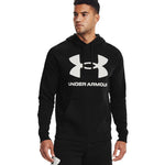 Under Armour Under Armor Rival Fleece Big Logo HD 1357093 001 sweatshirt fekete pulóver