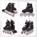 Meteor M 34-37 Urbo Roller Skates Black/Pink