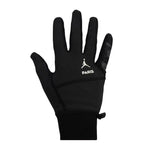 Paris Saint-Germain Air Jordan Paris Hyperstorm Fleece PSG Unisex Winter Gloves - fekete kesztyű
