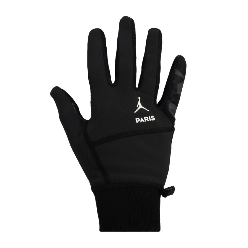 Paris Saint-Germain Air Jordan Paris Hyperstorm Fleece PSG Unisex Winter Gloves - fekete kesztyű