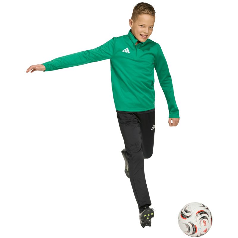 adidas Entrada 26 Training Top green JZ6632 kids' sweatshirt 104cm kapucnis pulóver