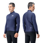 Rockbros Winter Fleece Double Layer Cycling Size XXL - Blue niebieski \ xxl dzseki