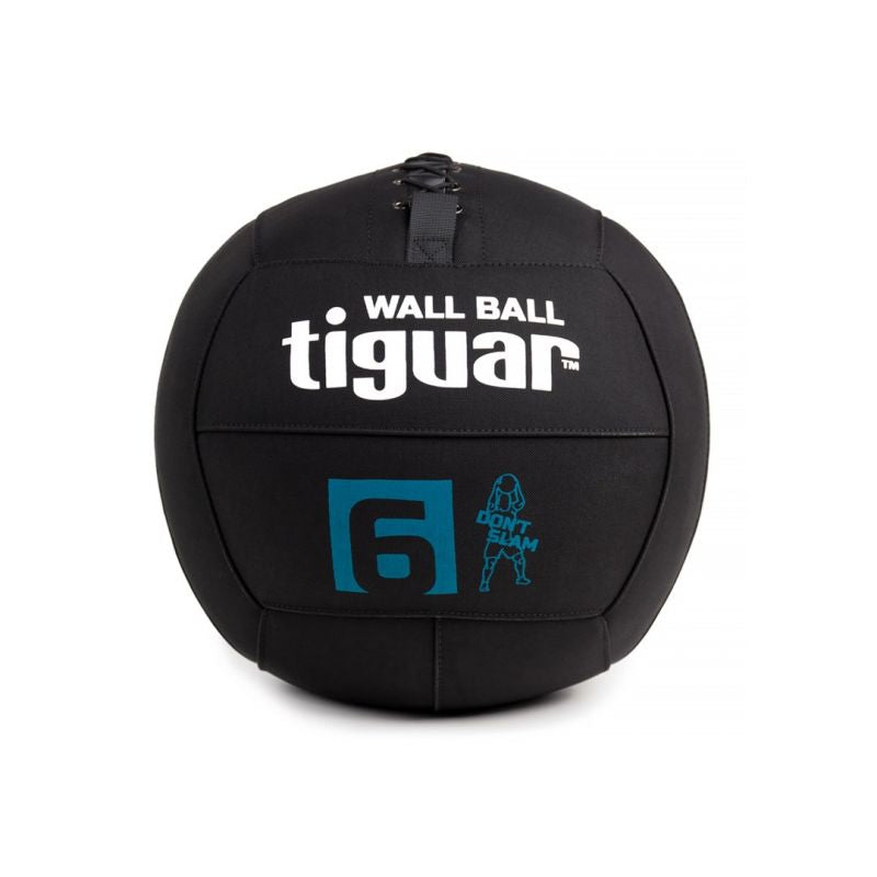 Tiguar wallball medicine ball 6 kg fekete kiegészítő TI-WB006