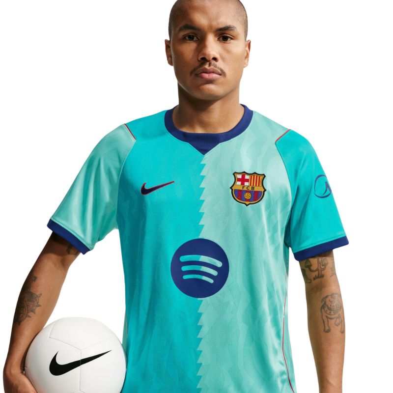 Nike FC Barcelona Stadium 2026/27 Men's Jersey Green zöld póló II6652301