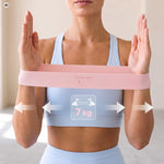 Spokey JUICY light resistance training band with anti-slip structure edzőfelszerelés SPK-947312