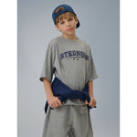 Boy's loose T-shirt with print 4F 4FJRSS26TTSHM3465-27M 158/164 shirts