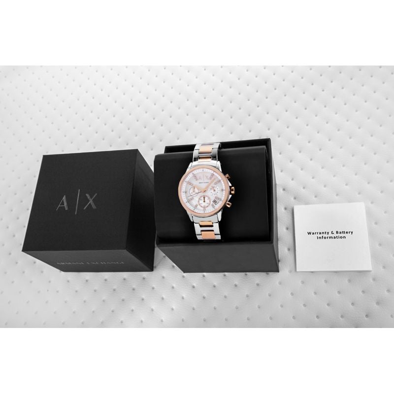 ARMANI EXCHANGE Banks Chronograph AX4331 Women's Watch + BOX