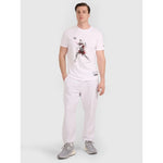 Men's regular t-shirt with volleyball print 4F 4FRAW25TTSHM3237-10S 3xl póló