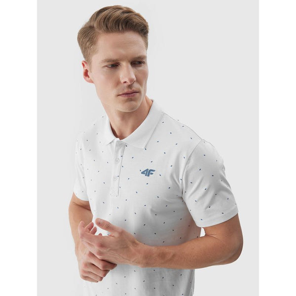 4f Men's polo shirt 4FWSS25TPTSM703-10S General