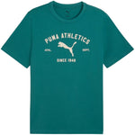 Men's Puma Class Graphic Tee green 692226 zöld póló