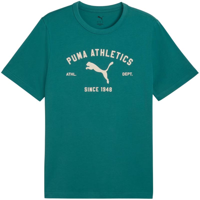 Men's Puma Class Graphic Tee green 692226 zöld póló