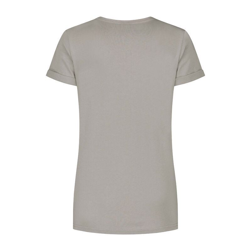 Rogelli women's t-shirt LOGO beige bézs póló
