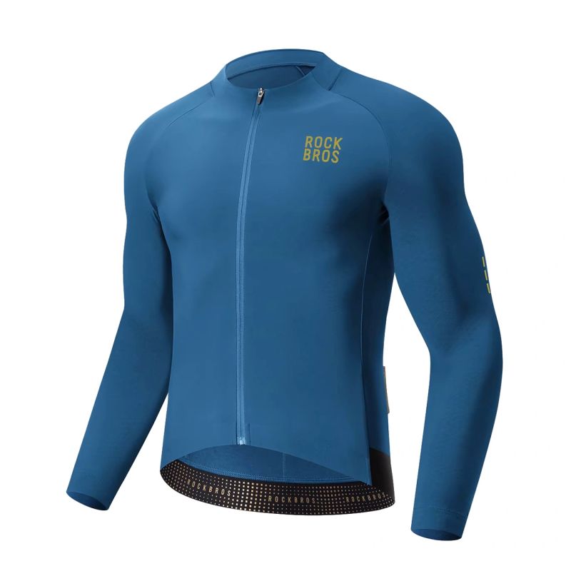 Rockbros Diamond Fall/Winter Cycling Size XXL - Blue niebieski \ xxl dzseki