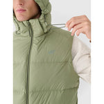 Men's down vest with natural filling 4F 4FWAW24TVJAM148-43S mellény