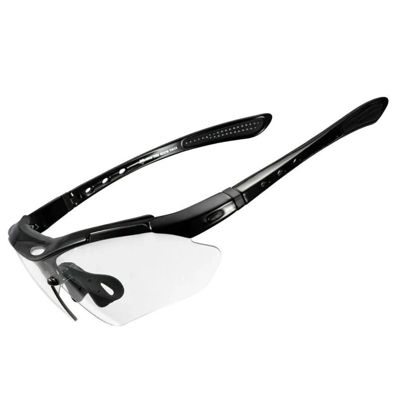 Rockbros 10143 photochromic UV400 cycling glasses - black czarny glasses, training equipment