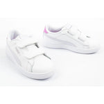 Puma Smash 3.0 children's sports sneakers leather fashionable fehér cipő