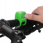 Rockbros electronic bicycle bell - green