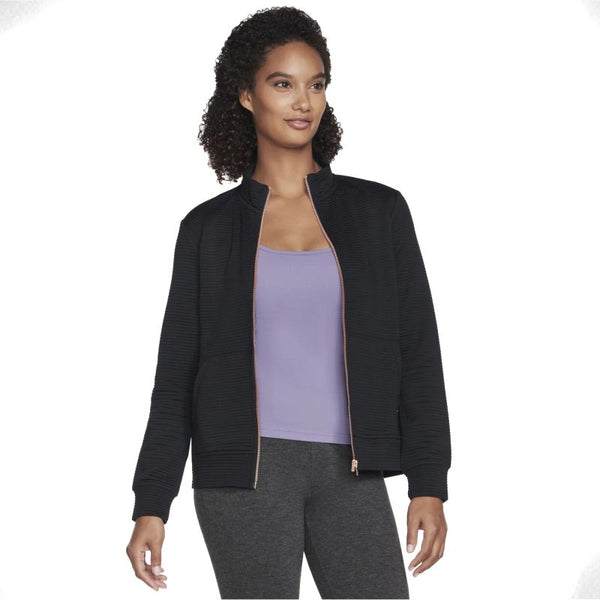 Skechers Go Walk Everywhere Full Zip Hoodless W3JA261-BLK Black L General
