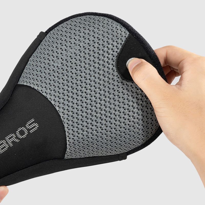Rockbros Cover Bicycle Seat Cushion Size L - Gray szary \ l pillows and headrests, covers