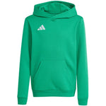 Adidas Entrada 26 Hoody green JZ6563 kids' sweatshirt 104cm kapucnis pulóver